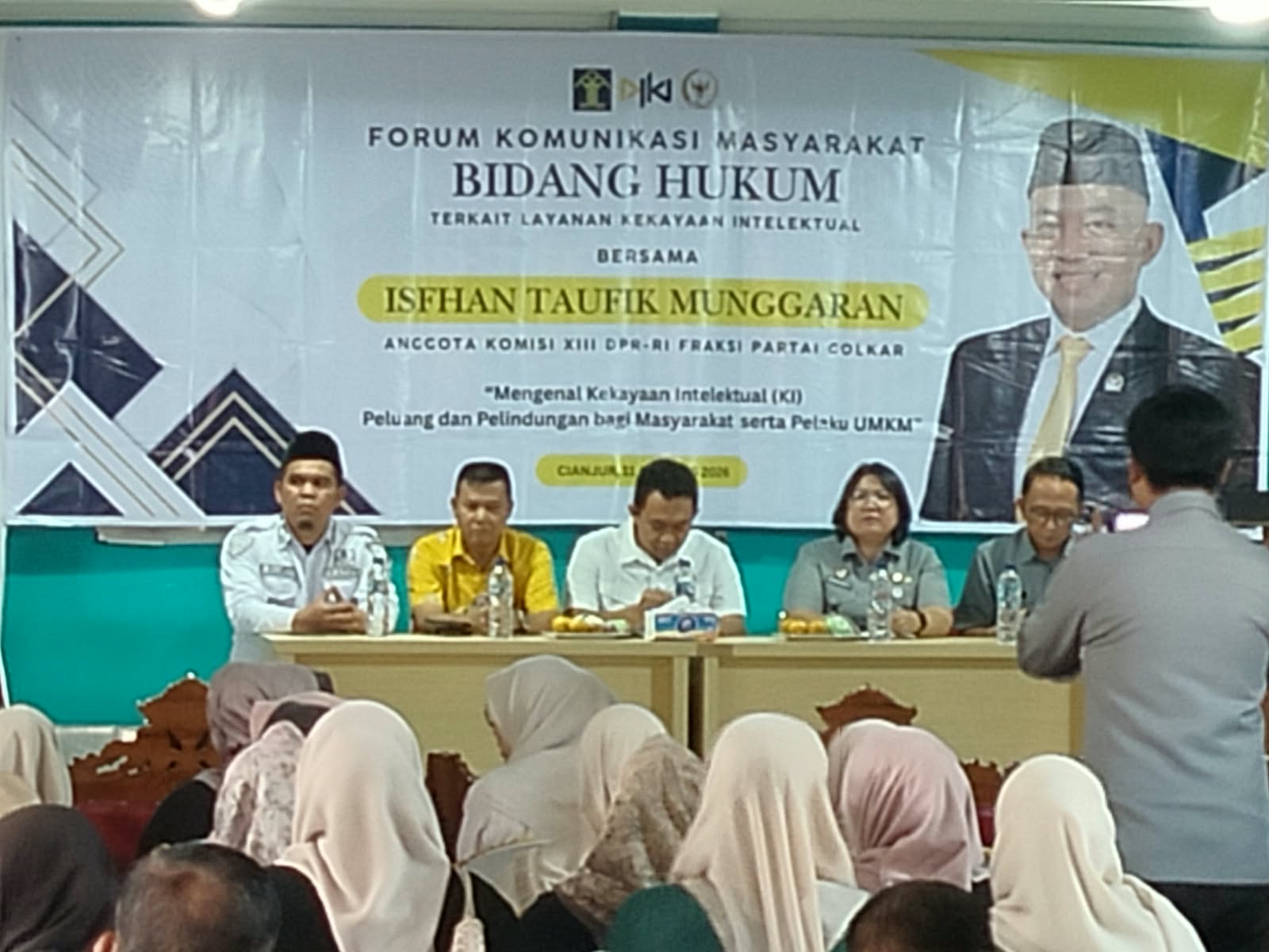Isfhan Bongkar Bahaya”Mafia Merek”Di Hadapan Pelaku UMKM Cianjur:Jangan Tunggu Produk Besar Daftarkan Sekarang