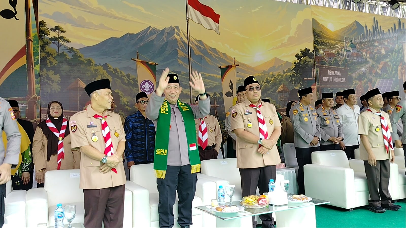 Pramuka SMP Plus & SMK Assuyuthiyyah Cianjur Ikut Kemah Nasional PUI,40 Peserta Turut Meriahkan Selabintana